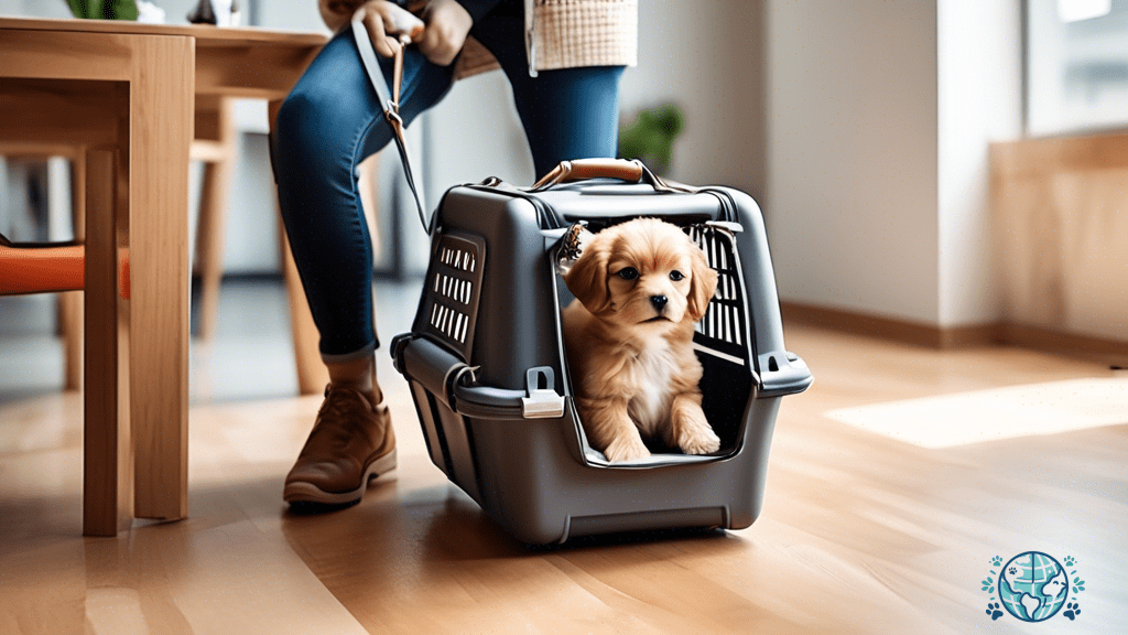 Airline-approved dog carrier with durable design, spacious interior, and comfortable features, perfect for traveling with your furry companion.