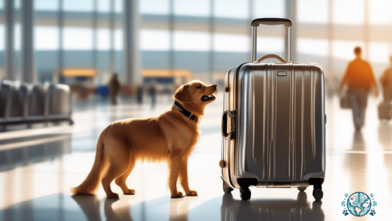Sturdy and Comfortable Pet Carrier for Stress-Free Airplane Travel - Securely Designed for Your Furry Companion