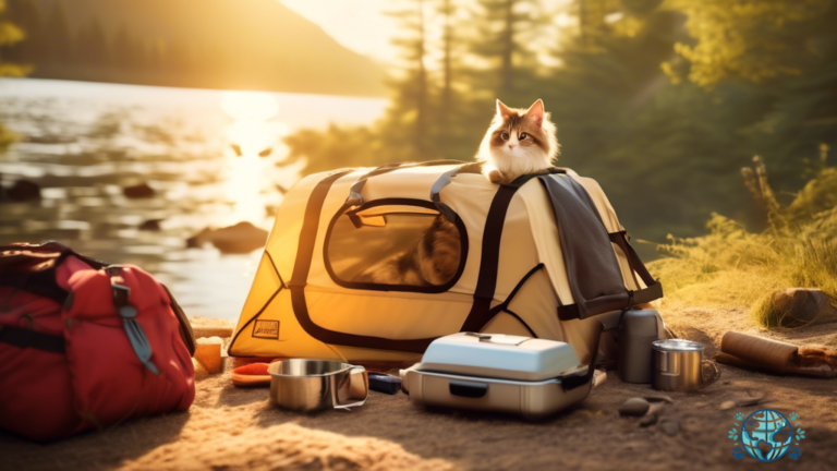 Experience the joy of camping with your furry friend by using a pet carrier. Embrace the great outdoors and create unforgettable adventures together.